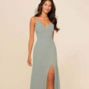 Dear Cleo, long bridesmaid gown